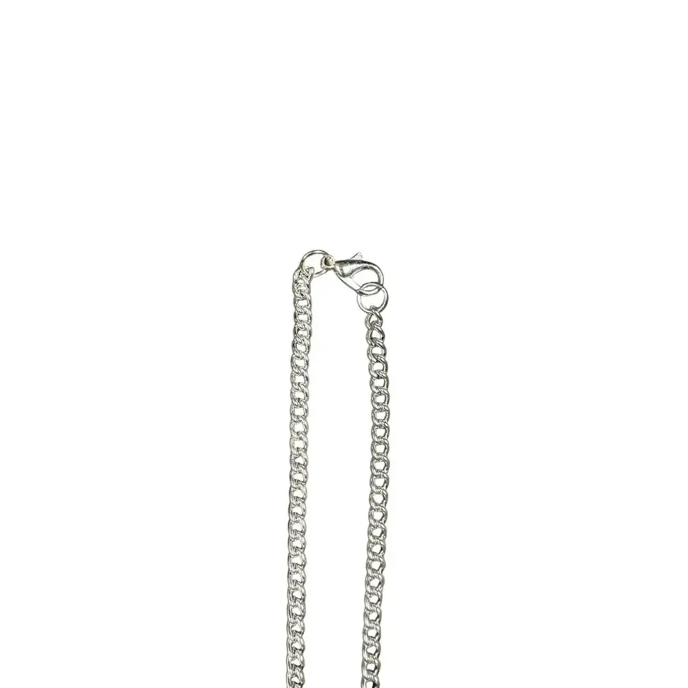 Andrew Christian Cross Necklace Silver — One Size